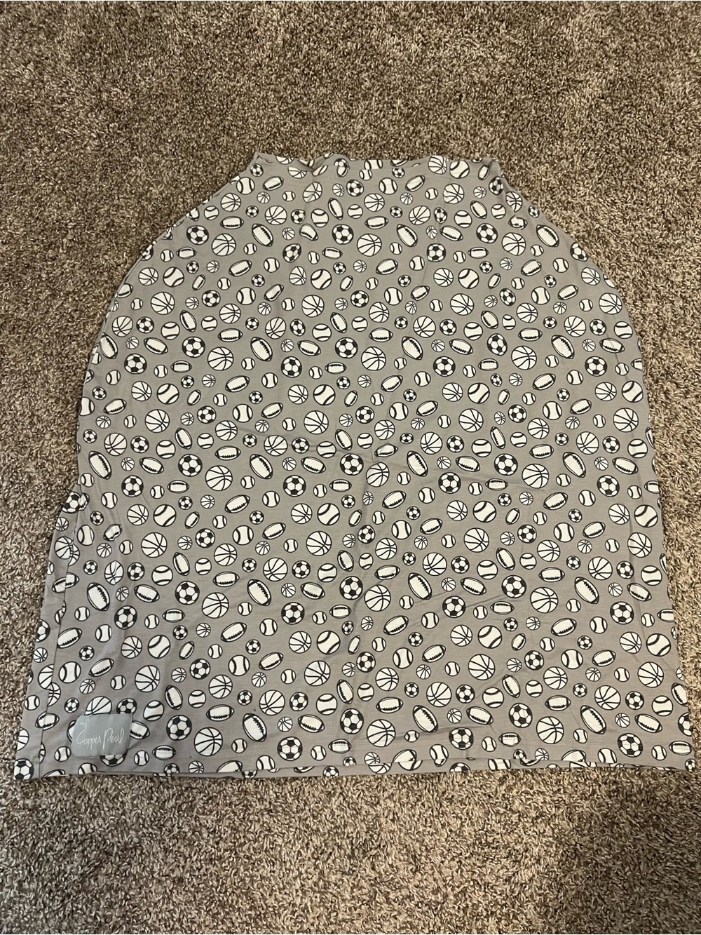 Copper Pearl Car Seat Cover and Nursing   Cover